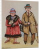 Elderly Couple, 1985 by Gillian Lawson