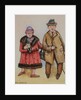 Elderly Couple, 1985 by Gillian Lawson