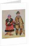 Elderly Couple, 1985 by Gillian Lawson