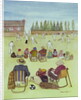 Cricket on the Green, 1987 by Gillian Lawson