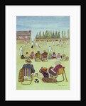 Cricket on the Green, 1987 by Gillian Lawson