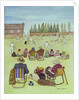 Cricket on the Green, 1987 by Gillian Lawson