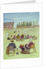 Cricket on the Green, 1987 by Gillian Lawson