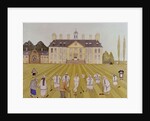 Croquet on the Lawn, 1989 by Gillian Lawson