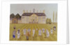 Croquet on the Lawn, 1989 by Gillian Lawson