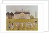 Croquet on the Lawn, 1989 by Gillian Lawson