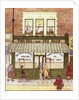 The Eel and Pie Shop, 1989 by Gillian Lawson
