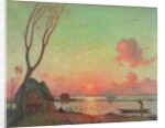 Sunset in Grande Briere, c.1910 by Fernand Loyen du Puigaudeau