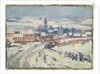 Village under Snow, 1906 by Theodore Earl Butler