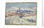 Village under Snow, 1906 by Theodore Earl Butler