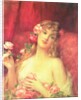 Woman with a Rose by Leon Francois Comerre