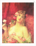 Woman with a Rose by Leon Francois Comerre