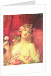 Woman with a Rose by Leon Francois Comerre