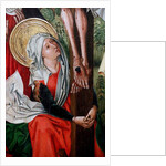 The crucifixion, detail by Martin Schongauer