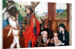 Nativity, Adoration of the Child Jesus by the three wise men or Magi by Martin Schongauer