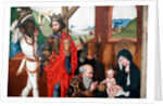 Nativity, Adoration of the Child Jesus by the three wise men or Magi by Martin Schongauer