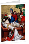 The Entombment by Martin Schongauer