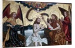 The baptism of Jesus by John the Baptist by Martin Schongauer