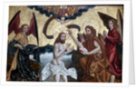 The baptism of Jesus by John the Baptist by Martin Schongauer