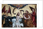 The baptism of Jesus by John the Baptist by Martin Schongauer