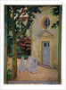 Les communiantes devant la chapelle du prieure 1917 by Maurice Denis
