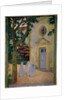 Les communiantes devant la chapelle du prieure 1917 by Maurice Denis