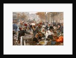 Les Halles, 1895 by Leon Augustin Lhermitte