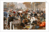 Les Halles, 1895 by Leon Augustin Lhermitte
