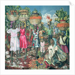 Les Marchandes, 1961 by Izabella Godlewska de Aranda