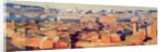 Rome, View from the Spanish Academy on the Gianicolo, Dusk, 1968 by Izabella Godlewska de Aranda