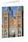 Main Entrance of The Natural History Museum, London, Sunset, 1994 by Izabella Godlewska de Aranda