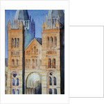 Main Entrance of The Natural History Museum, London, Sunset, 1994 by Izabella Godlewska de Aranda