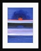 Seascape, Sunset, Helsinki, 1991 by Izabella Godlewska de Aranda