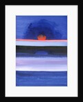 Seascape, Sunset, Helsinki, 1991 by Izabella Godlewska de Aranda