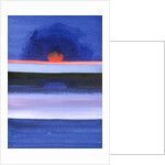 Seascape, Sunset, Helsinki, 1991 by Izabella Godlewska de Aranda