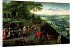 Rudolf II and the Drunkard, 1593 by Lucas van Valckenborch