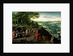 Rudolf II and the Drunkard, 1593 by Lucas van Valckenborch