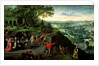 Rudolf II and the Drunkard, 1593 by Lucas van Valckenborch