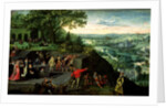 Rudolf II and the Drunkard, 1593 by Lucas van Valckenborch
