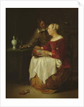 The Lacemaker by Gabriel Metsu