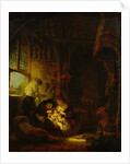 The Carpenter's Shop, 1640 by Rembrandt Harmensz. van Rijn