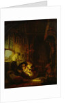 The Carpenter's Shop, 1640 by Rembrandt Harmensz. van Rijn