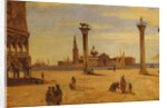 Piazzetta di San Marco, Venice, 1828-34 by Jean Baptiste Camille Corot