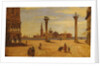 Piazzetta di San Marco, Venice, 1828-34 by Jean Baptiste Camille Corot