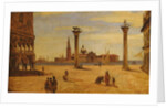 Piazzetta di San Marco, Venice, 1828-34 by Jean Baptiste Camille Corot