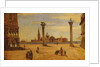 Piazzetta di San Marco, Venice, 1828-34 by Jean Baptiste Camille Corot
