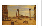 Piazzetta di San Marco, Venice, 1828-34 by Jean Baptiste Camille Corot