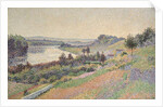 The Seine at Herblay, 1890 by Maximilien Luce