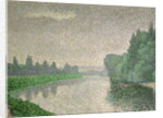 The Marne at Dawn, 1888 by Albert Dubois-Pillet