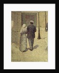 A Couple in the Street, 1887 by Charles Angrand